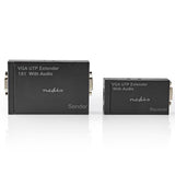Nedis vga en audio verlenger via utp