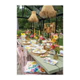 Ambiente tafelloper vibrant spring white