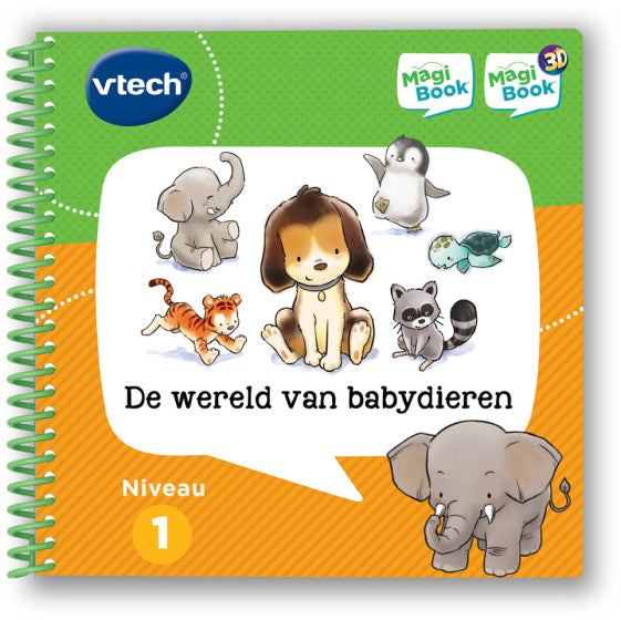 VTech Activiteitenboek MagiBook De Wereld van Babydieren