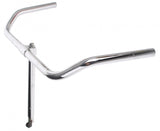 Stuur Omafiets XL Grepen 22,2 550 22,2 mm Zilver