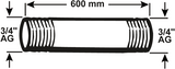 Cornat galva buis mm 3 4 600mm (530) - vzs5303460