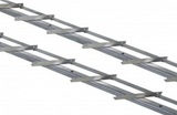 Waelbers fence shutter lamellen 165 cm rvs - 1 stuk(s) - 670436.99