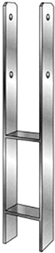 Waelbers h-pergoladrager 121mm, thermisch verzinkt (fv) - 1 stuk(s) - 42635313.99