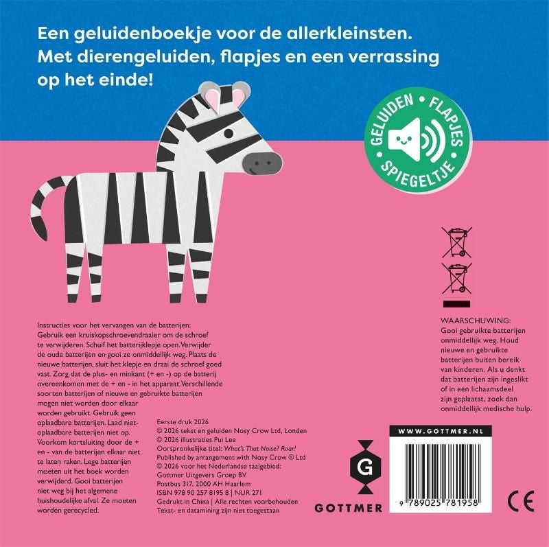 Gottmer wat hoor ik daar? - brul!
