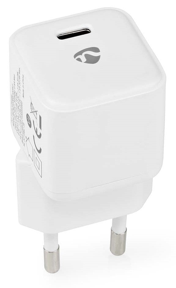 Nedis nedis oplader | 1.5 2.0 2.5 3.0 a | outputs: 1 | usb-c | 30 w wcmpd30w100wt