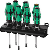 Wera 335 350 367 7 schroevendraaiserset kraftform plus lasertip + houder, 7 -delig - 1 stuk(s) - 05320540001