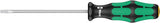 Wera 335 zaagsnede schroevendraaier, electriciën kling, 0.6 x 3.5 x 100 mm - 1 stuk(s) - 05008015001