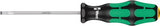 Wera 335 zaagsnede schroevendraaier, electriciën kling, 0.8 x 4.0 x 100 mm - 1 stuk(s) - 05110004001