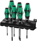 Wera 367 6 torx® bo kraftform plus torx® bo-schroevendraaierset + houder, 6 -delig - 1 stuk(s) - 05138250001