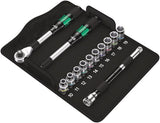 Wera 8006 sc 1 zyklop hybrid-ratelset, 1 2 -aandrijving, metrisch , 13 -delig - 1 stuk(s) - 05004090001