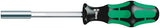 Wera 812 1 bits-handhouder met sterke permanente magneet, 1 4 duim x 120 mm - 1 stuk(s) - 05051205001