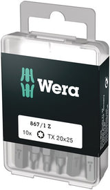 Wera 867 1 z torx® bits, tx 20 x 25 mm (10 bits pro box) - 1 stuk(s) - 05072408001