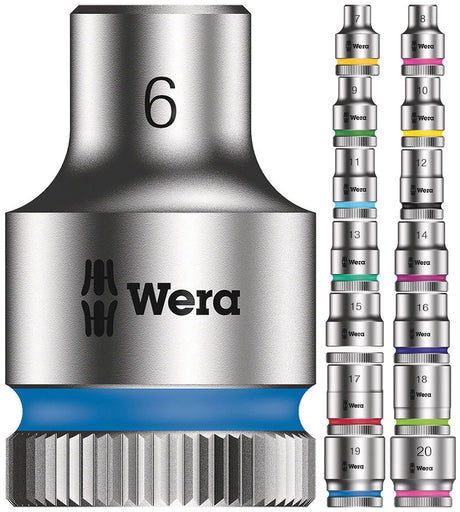 Wera 8790 hmb zyklop hand- en machinedop met 3 8 -aandrijving, 7.0 mm - 1 stuk(s) - 05003552001