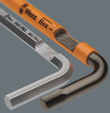 Wera 950 spkl stiftsleutel multicolour, metrisch, blacklaser, hex-plus, 2.5 mm - 1 stuk(s) - 05022604001
