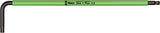 Wera 950 spkl stiftsleutel multicolour, metrisch, blacklaser, hex-plus, 2.5 mm - 1 stuk(s) - 05022604001