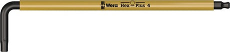 Wera 950 spkl stiftsleutel multicolour, metrisch, blacklaser, hex-plus, 4.0 mm - 1 stuk(s) - 05022608001