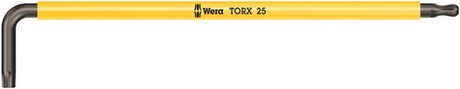 Wera 967 sxl torx® stiftsleutel multicolour, lang, tx 25 - 1 stuk(s) - 05024486001