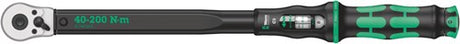 Wera click-torque c 3 draaimomentsleutel met omschakelratel, 1 2 duim, 40 - 200 nm - 1 stuk(s) - 05075622001