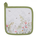 Clayre eef pannenlap bloemen 20x20cm