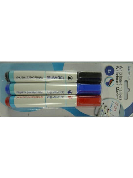 Topwrite top write whiteboard markers 3 delig