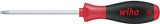 Wiha 362tr09 schroevendraaier softfinish torx® tamper resistant (met boring) met ronde kling t9h x 60 mm - 03108