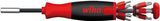 Wiha 38606 | schroevendraaier met bitmagazijn | liftup 25 | magnetisch | 12 bits - 38606