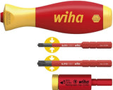 Wiha 41478 | momentset easytorque adapter electric | met slimvario® houder en slimbits sl pz | 4-delig - 41478
