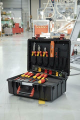 Wiha gereedschapskoffer basis set l elektrisch - 18-delig - 45530