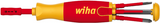 Wiha magazijnschroevendraaier | 6-delig | sleuf ph (+ -sl pzd) | vde-geïsoleerd | 1 stuk - 38611 38611
