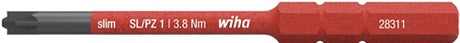 Wiha omkeerkling | plus minus sleuf pzd 1 x 75 mm | vde geïsoleerd | 1 stuk - 34589 - 34589
