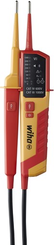 Wiha spanningszoeker en continuïteitstester 12 - 1.000 v ac, cat iv - 45216
