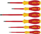 Wiha schroevendraaierset 320nk6 | 6-delig | sleuf ph | vde | 1 stuk - 00833 - 00833