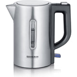 Severin waterkoker rvs 0,5l zilver zwart