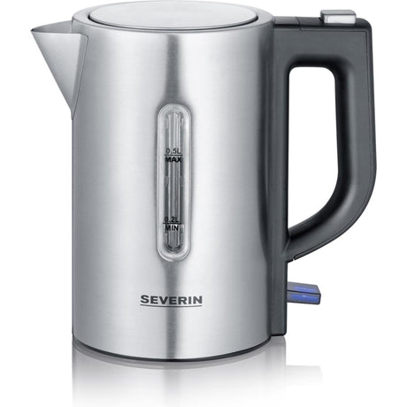 Severin waterkoker rvs 0,5l zilver zwart