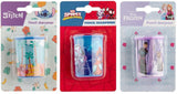 Frozen, stitch of spidey puntenslijper op kaart 3 assorti