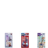 Disney spidey stitch frozen schoolset 6-delig 24,8x13x2cm 3 assorti