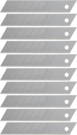 Wolfcraft afbreekmessen | 18mm | 8 segmenten | 10 stuks - 4303000
