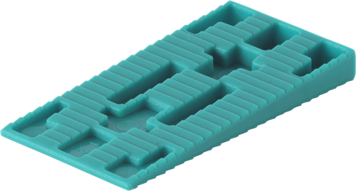 Wolfcraft afstandswiggen | van kunststof | 40 stuks - 6930000