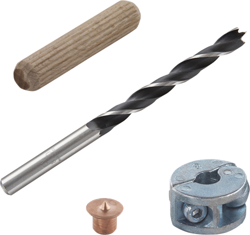 Wolfcraft - deuvelset 28 delig - 8mm deuvel - 2917000