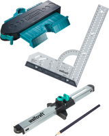 Wolfcraft - laminaat legset - contourmal - laminaatinpasser - winkelhaak - 6976000