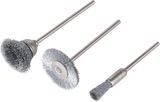 Wolfcraft miniborstels | rond schacht | ø5-20mm | 3 stuks - 2114000