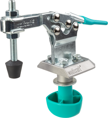 Wolfcraft - mobiele snelspanner - werkbank accessoires - lijmklem voor werktafel - 20mm - 6893000