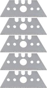 Wolfcraft trapezium-messen | in box | 0,50 x 52mm | 5 stuks - 4185000
