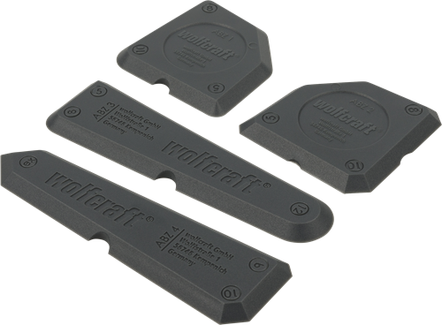Wolfcraft voegenstrijkerset | 4-delig | 1 set - 4330000