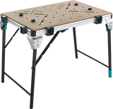 Wolfcraft - master work 1600 - werkbank - werktafel inklapbaar - machinetafel opvouwbaar - de mobiele werkbank - 6909000 - 10 jaar garantie