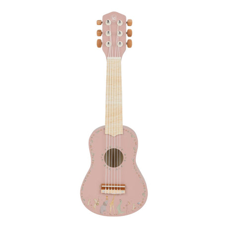 Little dutch safari friends houten gitaar pink fsc