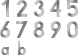 Metafranc huisnummer 2 a2 120mm - wu0424017