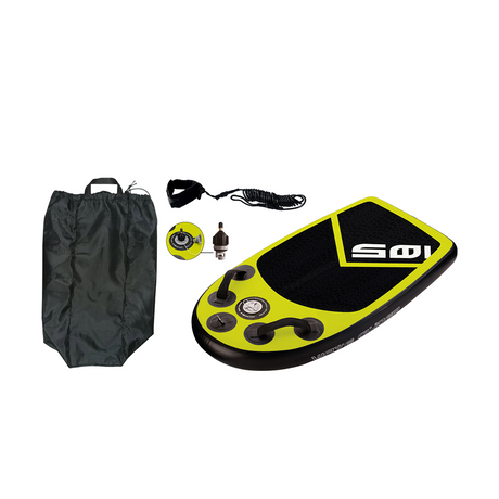 Abi xq max body board neon geel