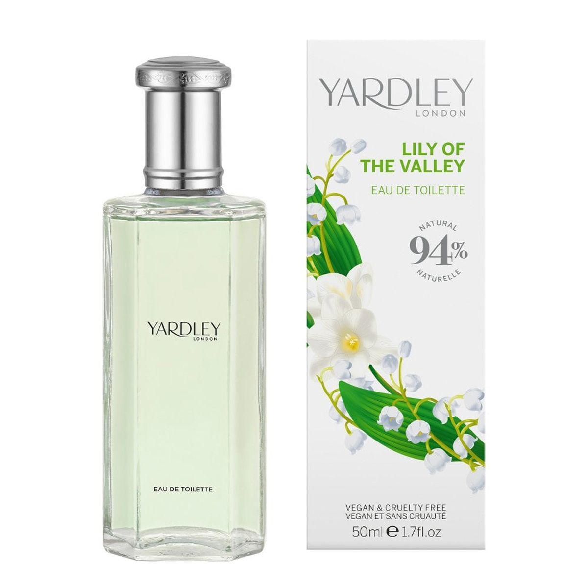 Yardley london lily of the valley eau de toilette 50ml