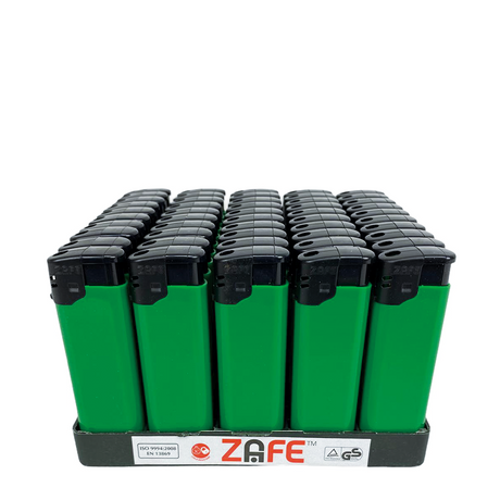 Zafe aansteker elektrisch groen